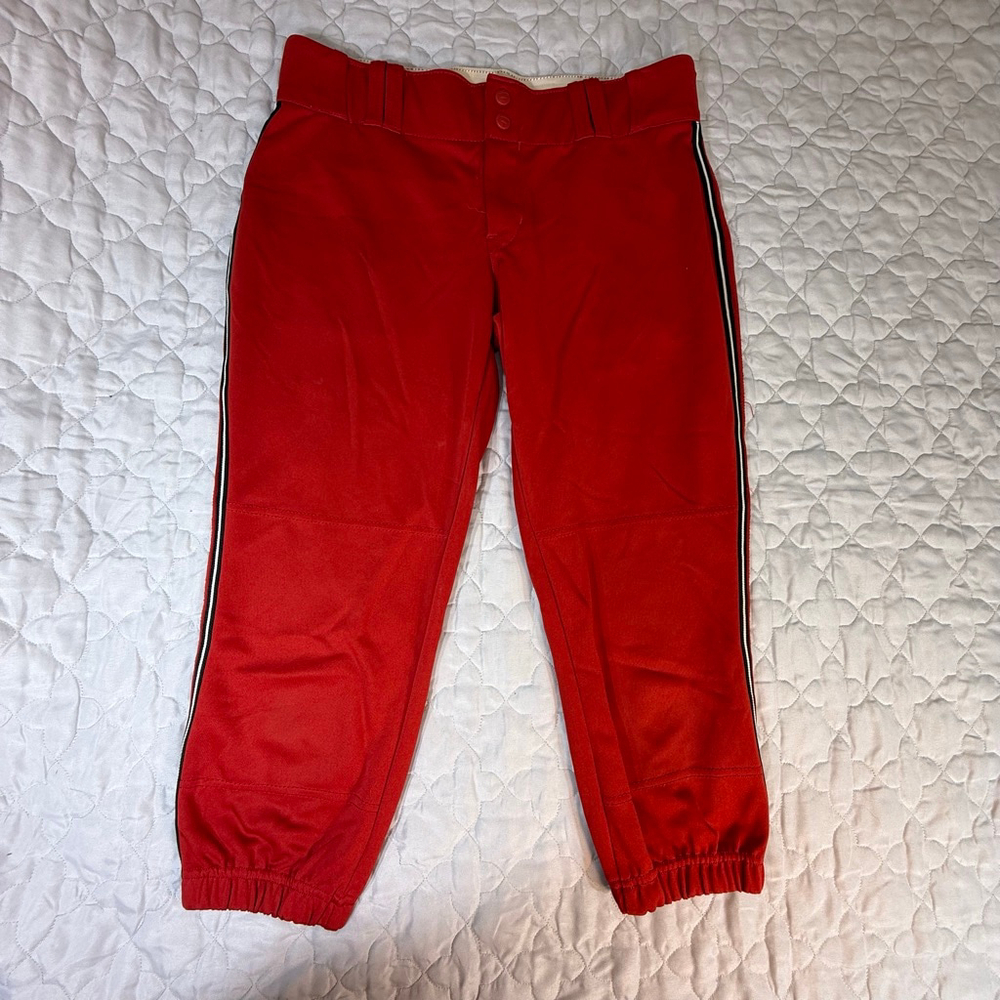 Champro Red Women's Baseball Pants Size Large